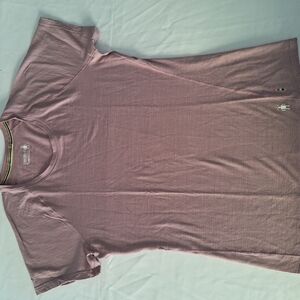 Smartwool Light Pink Crew Neck Tee